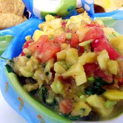 Avocado, Tomato and Mango Salsa