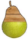 Pear-wood is hard