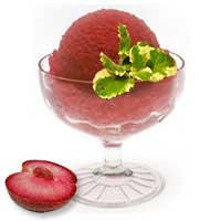 pluot sorbet pluot sorbet